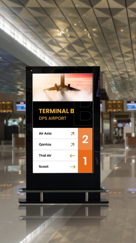 Airport Digital Signage